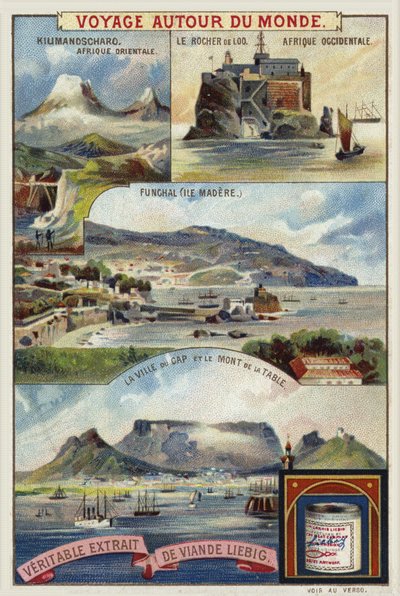 Sights of Africa by European School